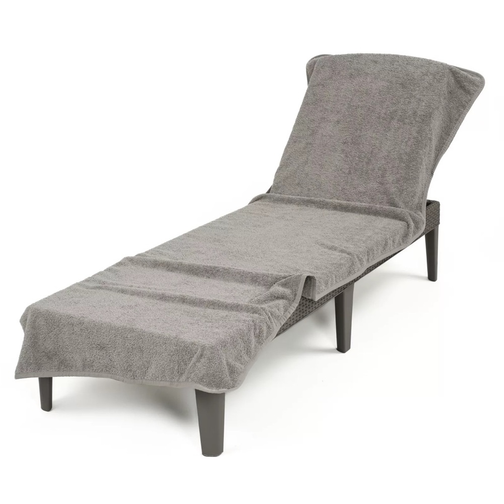 Chaise Lounge Cover with Pocket.  Oversized 86” x 30” x 16”.